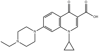 Enrofloxacin EP Impurity C Structure