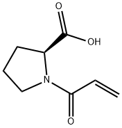 1-(prop-2-enoyl)pyrrolidine-2-carboxylic acid Structure