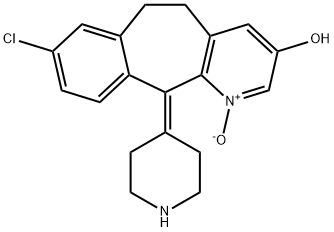 3-Hydroxy Desloratadine Pyridine N-oxide Structure