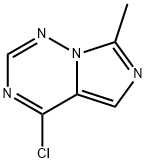 4-chloro-7-methylimidazo[4,3-f][1,2,4]triazine Structure