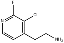 2-(3-chloro-2-fluoropyridin-4-yl)ethanamine 구조식 이미지