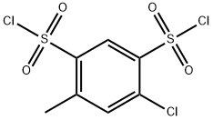 1,3-Benzenedisulfonyl dichloride, 4-chloro-6-methyl- Structure