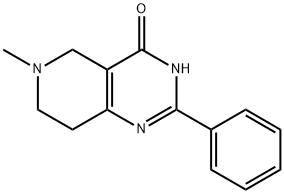 6-methyl-2-phenyl-3H,4H,5H,6H,7H,8H-pyrido[4,3-d]pyrimidin-4-one Structure