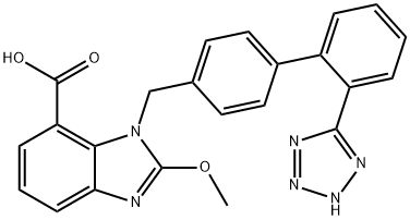 Candesartan Acid Methoxy Analog Structure