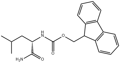 Fmoc-Leu-NH2 Structure