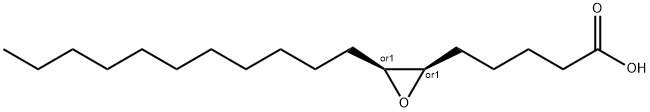 Oxiranepentanoic acid, 3-undecyl-, (2R,3S)-rel- (9CI) Structure