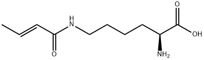 ε-N-crotonyllysine Structure