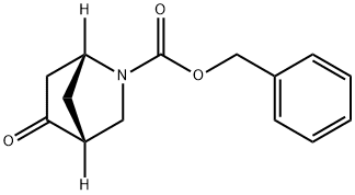 2-Azabicyclo[2.2.1]heptane-2-carboxylic acid, 5-oxo-, phenylmethyl ester, (1R,4R)- Structure