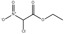 Acetic acid, 2-chloro-2-nitro-, ethyl ester 구조식 이미지