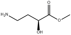 Methyl (s)-(-)-4-amino-2-hydroxybutanoate Structure