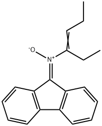 3-Hexen-3-amine, N-9H-fluoren-9-ylidene-, N-oxide Structure