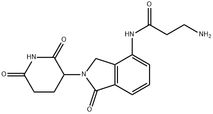 Lenalidomide N-Aminopropanoyl Impurity Structure