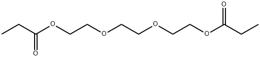 Ethanol, 2,2'-[1,2-ethanediylbis(oxy)]bis-, 1,1'-dipropanoate Structure