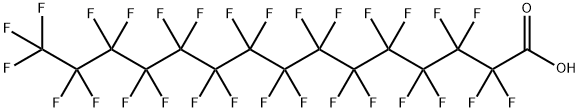 Pentadecanoic acid, 2,2,3,3,4,4,5,5,6,6,7,7,8,8,9,9,10,10,11,11,12,12,13,13,14,14,15,15,15-nonacosafluoro- Structure