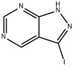 1H-Pyrazolo[3,4-d]pyrimidine, 3-iodo- Structure