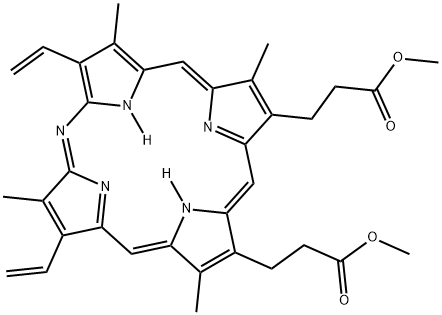 5-azaprotoporphyrin dimethyl ester Structure