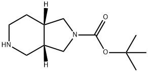 (3aR,7aR)-rel-tert-Butyl hexahydro-1H-pyrrolo[3,4-c]pyridine-2(3H)-carboxylate Structure