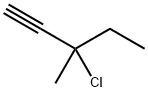 1-Pentyne, 3-chloro-3-methyl- 구조식 이미지