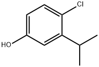 4-chloro-3-(propan-2-yl)phenol 구조식 이미지