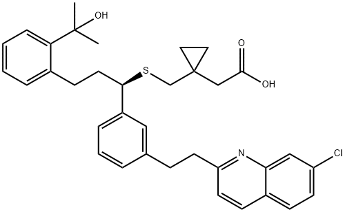 Dihydro Montelukast Structure