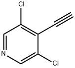 3,5-dichloro-4-ethynylpyridine Structure