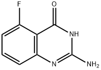 4(3H)-Quinazolinone, 2-amino-5-fluoro- Structure