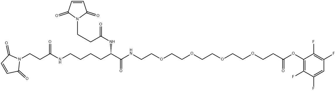 1426164-53-5 Bis-Mal-Lysine-PEG4-TFP ester