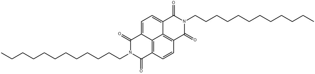 Benzo[lmn][3,8]phenanthroline-1,3,6,8(2H,7H)-tetrone, 2,7-didodecyl- 구조식 이미지