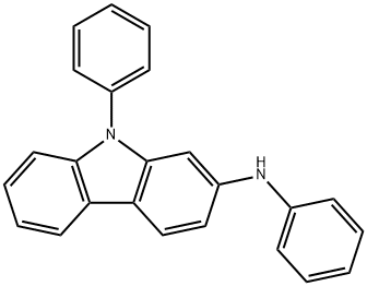 N,9-Diphenyl-H-carbazol-amine Structure