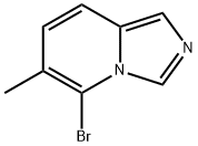 5-Bromo-6-methylimidazo[1,5-a]pyridine 구조식 이미지