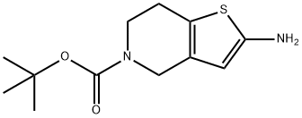 Thieno[3,2-c]pyridine-5(4H)-carboxylic acid, 2-amino-6,7-dihydro-, 1,1-dimethyle… Structure