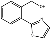 Benzenemethanol, 2-(2-thiazolyl)- Structure