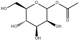 β-D-Mannopyranose 1-acetate 구조식 이미지