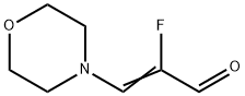 2-Propenal, 2-fluoro-3-(4-morpholinyl)- Structure