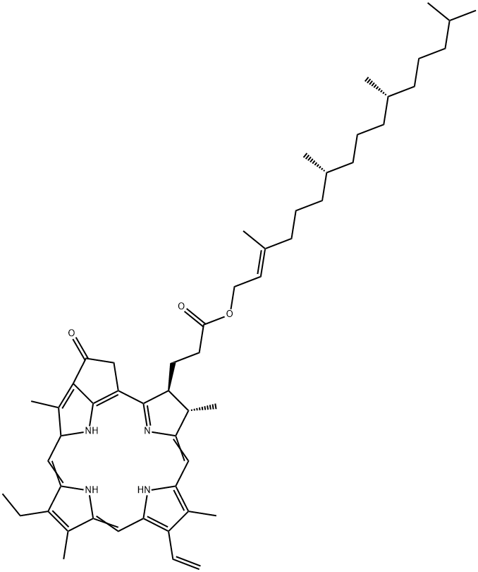PYROPHEOPHYTIN A Structure