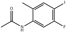 Acetamide, N-(5-fluoro-4-iodo-2-methylphenyl)- 구조식 이미지