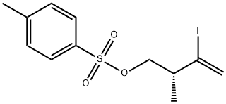 3-iodo-2-methyl-, 1-(4-methyl benzene sulfonate), (2R)-3-Buten-1-ol 구조식 이미지