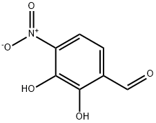 Benzaldehyde, 2,3-dihydroxy-4-nitro- 구조식 이미지