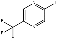 Pyrazine, 2-iodo-5-(trifluoromethyl)- 구조식 이미지