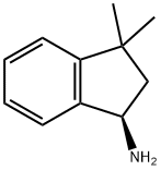 (1R)-3,3-DIMETHYL-2,3-DIHYDRO-1H-INDEN-1-AMINE Structure