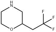 Morpholine, 2-(2,2,2-trifluoroethyl)- 구조식 이미지