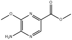 methyl 5-amino-6-methoxypyrazine-2-carboxylate Structure