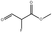 Propanoic acid, 2-fluoro-3-oxo-, methyl ester Structure