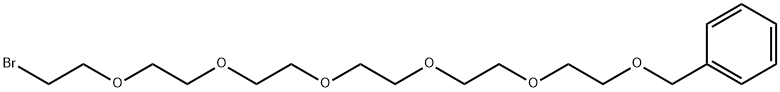 BnO-PEG5-CH2CH2Br Structure