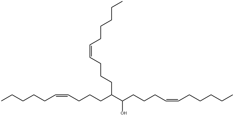 6,16-Docosadien-11-ol, 12-(4Z)-4-decen-1-yl-, (6Z,16Z)- Structure