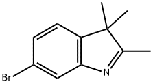 3H-Indole, 6-bromo-2,3,3-trimethyl- Structure