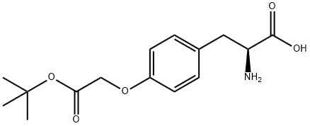 L-Tyrosine, O-[2-(1,1-dimethylethoxy)-2-oxoethyl]- Structure