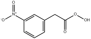 Benzeneethaneperoxoic acid, 3-nitro- 구조식 이미지