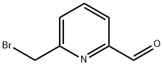 2-Pyridinecarboxaldehyde, 6-(bromomethyl)- Structure