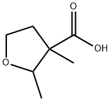 2,3-dimethyloxolane-3-carboxylic acid Structure